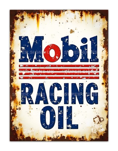Mobil racing oil - mobil,