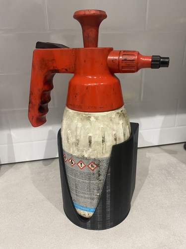 Cleaner bottle holder black - cleaner,