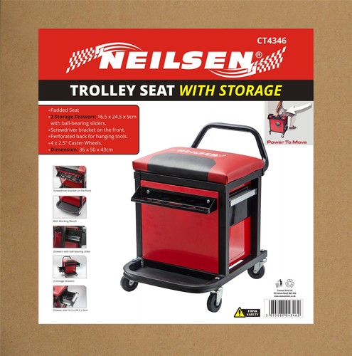 Mobile mechanic creeper seat - mobile,