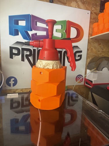 Hex design bottle holder - hex,